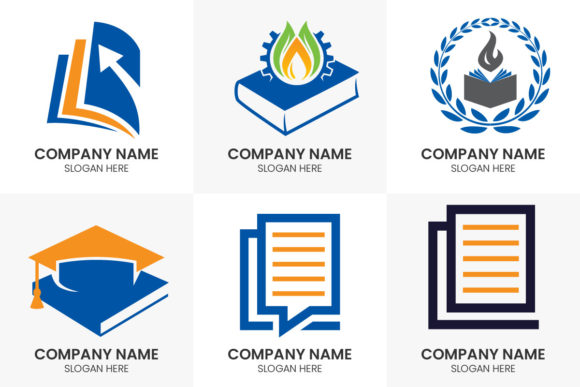 Book Icons Set: Your Ultimate Book Logo Education Toolkit