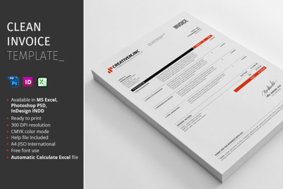 Clean Invoice Template: A Modern Tool for Professional Billing
