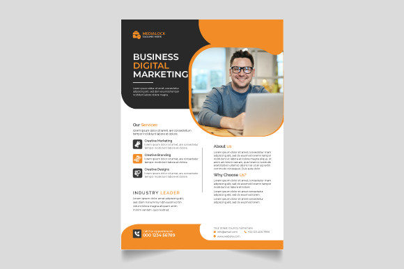 Corporate Flyer Design Template: A Versatile Asset for Any Business