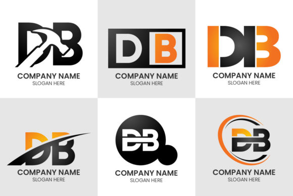 Crafting a Modern Brand: The Initial Letter DB Logo Set
