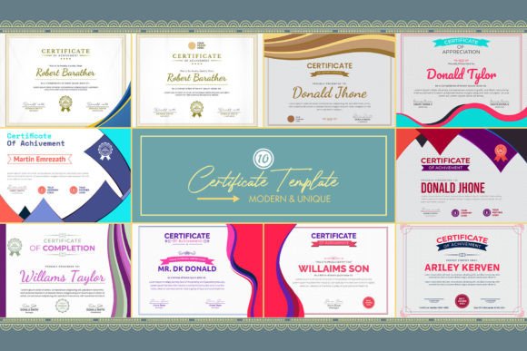 Elegant Horizontal Certificate: A Designer's Secret for Polished Awards