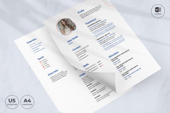 Event Planner Resume Template CV: A Strategic Design Asset