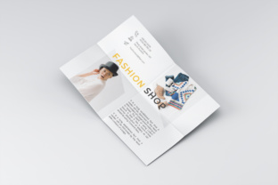 Fashion Shop Flyer Template: Clean, Modern Promotion Design
