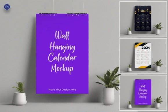 Mastering the Wall Hanging Calendar Mockup