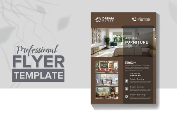 Modern Furniture Flyer Design for Effective Promotion