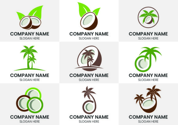 Nature Product Coconut Oil: The Coconut Logo for Natural Brands