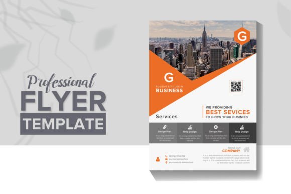 Professional A4 Corporate Flyer Template for Impactful Marketing