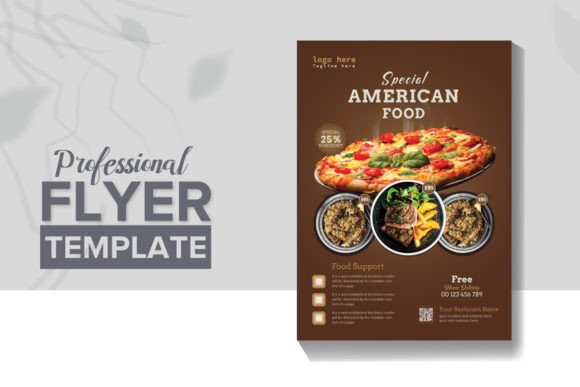 Special American Food Flyer Vertical Vec: A Designer's Toolkit
