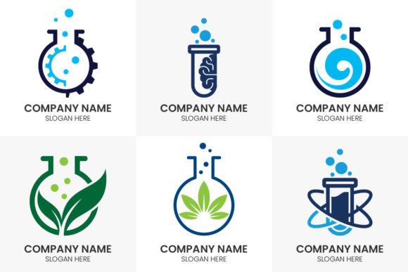 Vector Lab Logo Design Set: A Complete Toolkit for Modern Branding